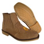 Botina Bota Masculina Bordado Mangalarga Couro Legitimo