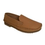 Sapatilha Mocassim Ortopédico Masculino Em Couro Legitimo