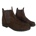 Botina Simples Elástico Para Trabalho Couro Legitimo Resistente